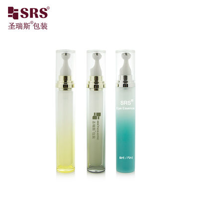 LR002 15ML 20ML Applicateur de bouteille à bille de massage en plastique acrylique haut de gamme
