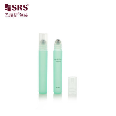 Flacon Roller en Plastique PP RPPH pour Voyage, Mini Roller Vide pour Sérum Liquide Anti-Acné, Gel Rafraîchissant, Soulagement des Démangeaisons, Emballage d'Eau