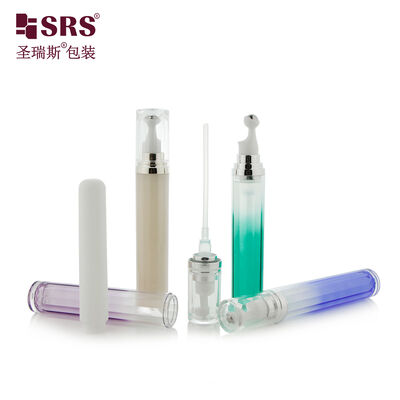 Empty Smooth Acrylic Roll On Bottle Eye Cream Applicator Bottle Luxury Eye Care Packaging