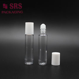 Bouteille en plastique transparente à rouleaux PET-8ml pour parfum à lèvres vide