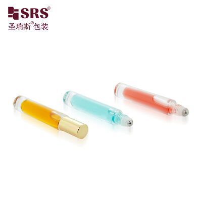 Flacon Roller en Verre Personnalisé GB1 8ml Flacon à bille à fond épais pour emballage de liquides de soins de la peau de voyage