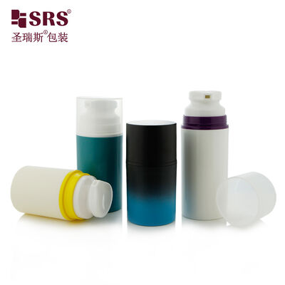 30ml to 200ml PP Airless Pump Bottle Vacuum Cosmetic Packaging for Face Cream Body Lotion
