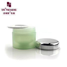 SRSK double paroi rond PP masque facial en plastique 1 oz bocaux