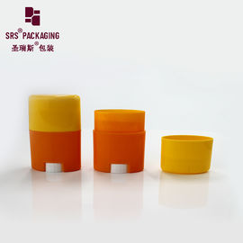 15ML 40ML 50ML 75ML contenant de gel de déodorant en plastique en PP en forme ovale