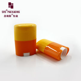 D040 récipient de déodorant en plastique de différentes tailles pour le gel de soin de la peau PCR