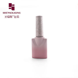 bouteille de vernis à ongles vide de 10 ml en verre rose graduel sur mesure