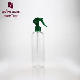 expédition rapide pulvérisateur vide en plastique transparent avec pompe verte 250 ml biberon