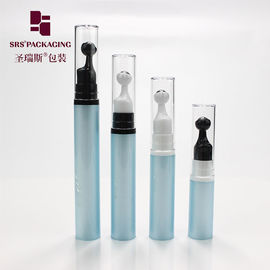 Bouteille de pompe à air sans sérum de massage à bille en plastique à rouleaux métalliques de taille de voyage 10 ml