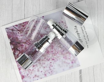 A0230 émulsion pour soins de la peau de 15 ml, 30 ml et 50 ml sérum argenté bouteille de pompe sans air