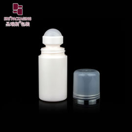 Bouteille vide de déodorant en plastique de 60 ml.
