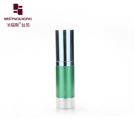 Contenant cosmétique sans air en plastique de forme ronde de 10 ml, 15 ml, 20 ml et 30 ml