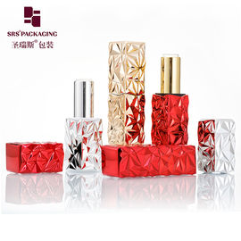 3.5g de design unique rouge brillant or argent luxe rouge à lèvres vide contenant