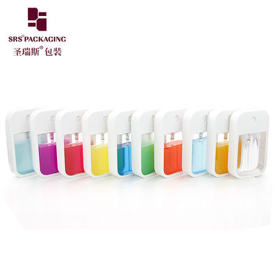 Bouteille de parfum en plastique à pulvérisation de 40 ml, cosmétique en gros