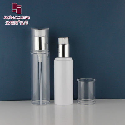120 ml de matériel PCR recyclable personnalisé pompe à lotion vide flaque PET