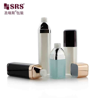 Couleur personnalisée Elegant Lotion cosmétique vide Bouteille de pompe sans air