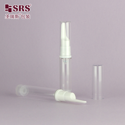 5 ml 10 ml 12 ml 15 ml sérum oculaire transparent vide bouteille en plastique sans air