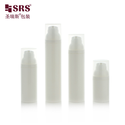 Couleur personnalisée 1 oz Pompe cosmétique Serum Bouteille 50 ml Airless