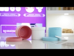 SRSG2 100g Coloris personnalisé vide Bouteille de crème en plastique PP PCR