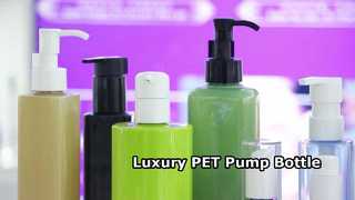 Bouteille de lotion PET Découvrez pourquoi choisir la pompe en plastique PET de crème de soulagement de peinture de gel pour le visage de luxe